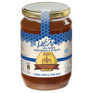 Μέλι από άνθη, κωνοφόρα & Θυμάρι (920 gr)